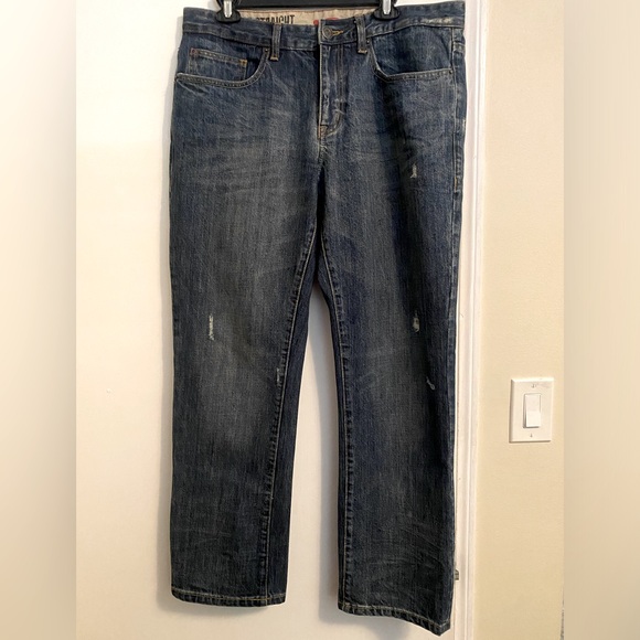 Mens Jeans - Converse Vintage Straight Dark Wash - Picture 4 of 7